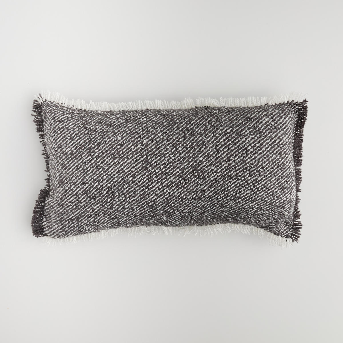 KISSENBEZUG Roiz - Dunkelgrau, Textil (30/58cm) - home&you