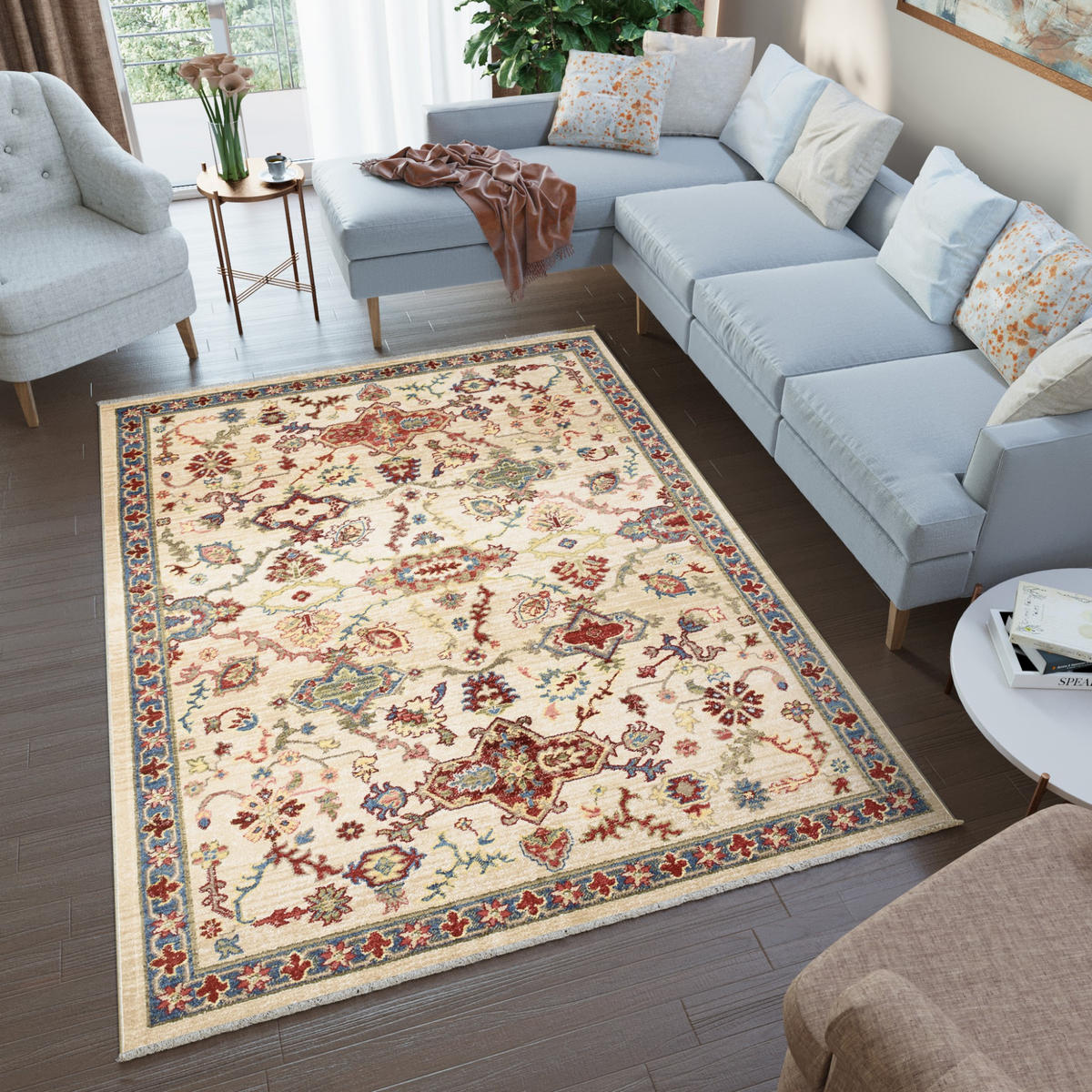 TEPPICH RIVIOLI Beige 80/150 cm - Beige, Textil (80/150cm) - Tapiso