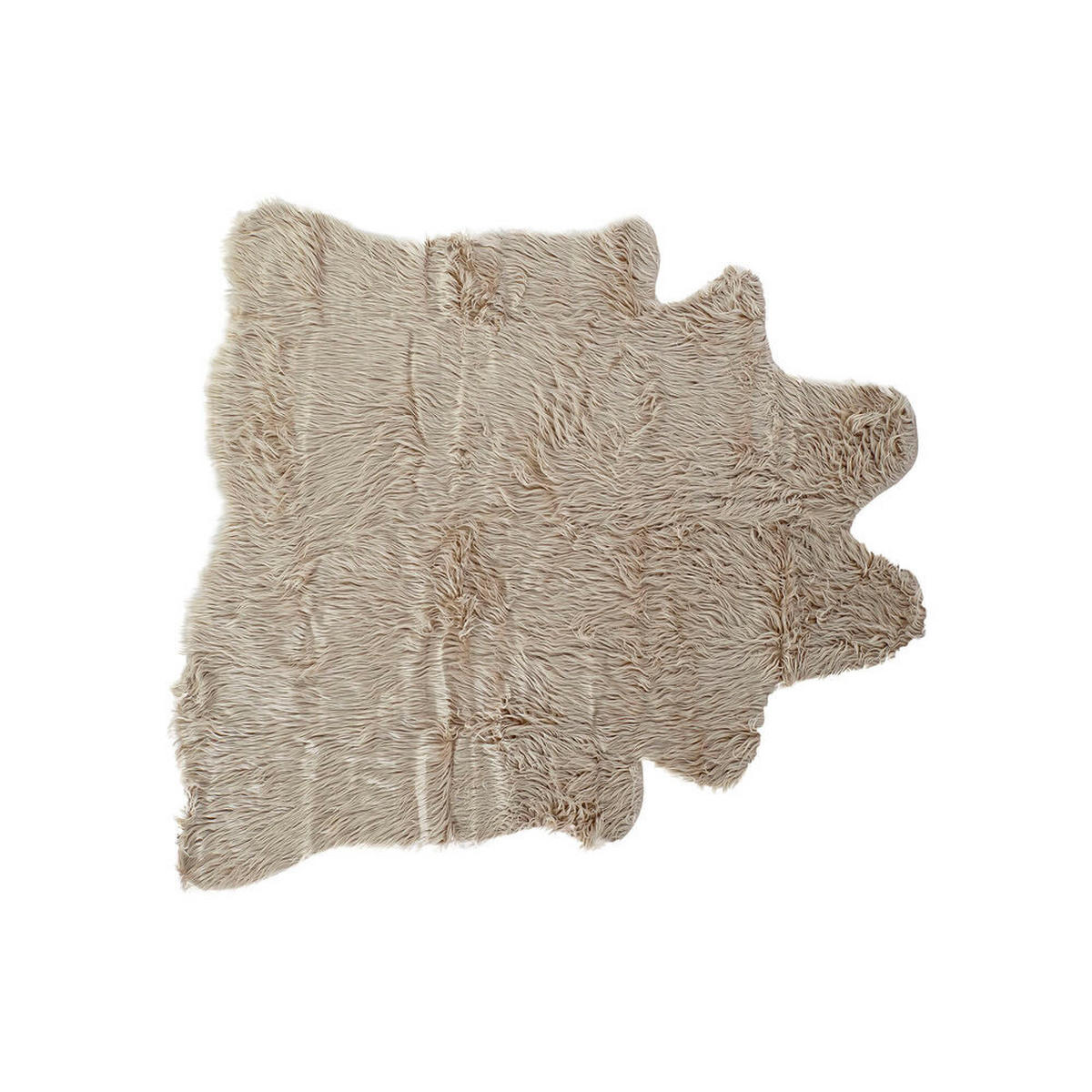 TEPPICH Beige (160 x 150 x 2 cm) - Beige, Kunststoff (160/150cm) - DKD Home Decor