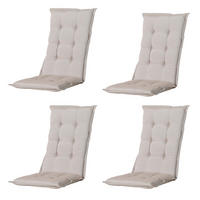 GARTENSTUHLKISSEN Panama 123/50 cm 4er-Set - Beige, Textil (50/7/123cm) - Madison