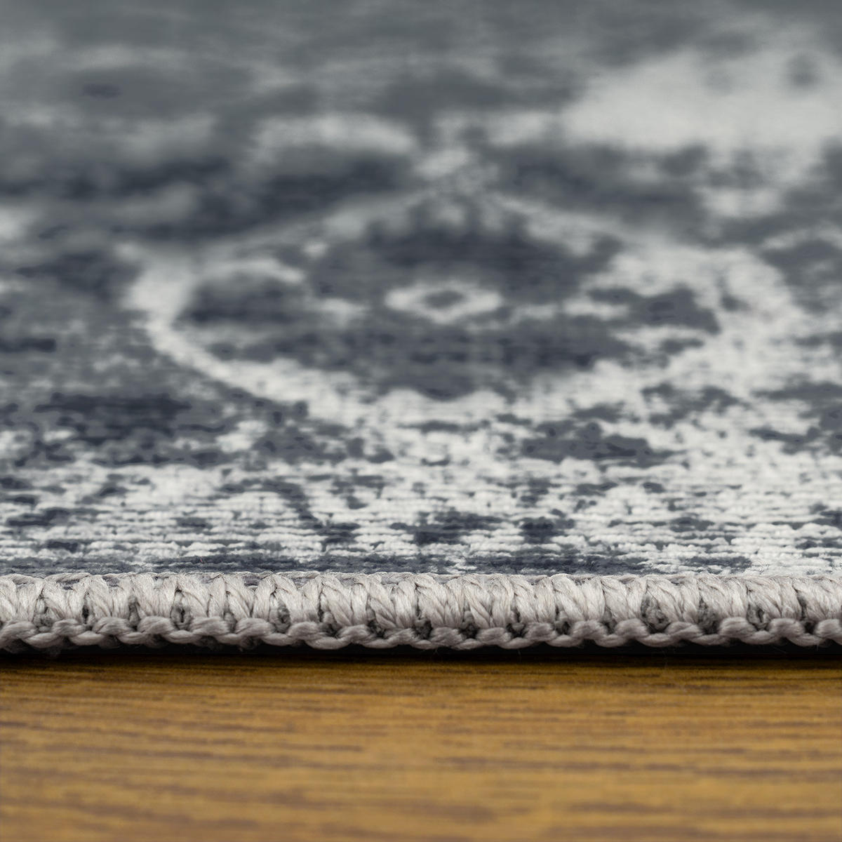 KURZFLORTEPPICH 80/150 cm Lyon 333 - Grau, Textil (80/150cm) - Paco Home