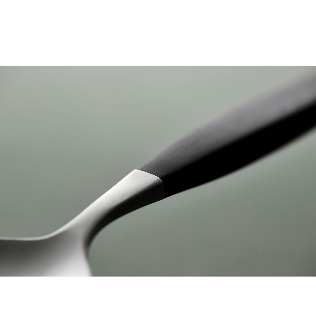 LÖFFEL Focus de Luxe, POM-Kunststoff, 18/8 Edelstahl, 20 cm - Silberfarben, Metall - GENSE