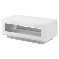 COUCHTISCH TULLIA 110/44/60 cm Weiß - Weiß, Holzwerkstoff (60/110/44cm) - MASSENO