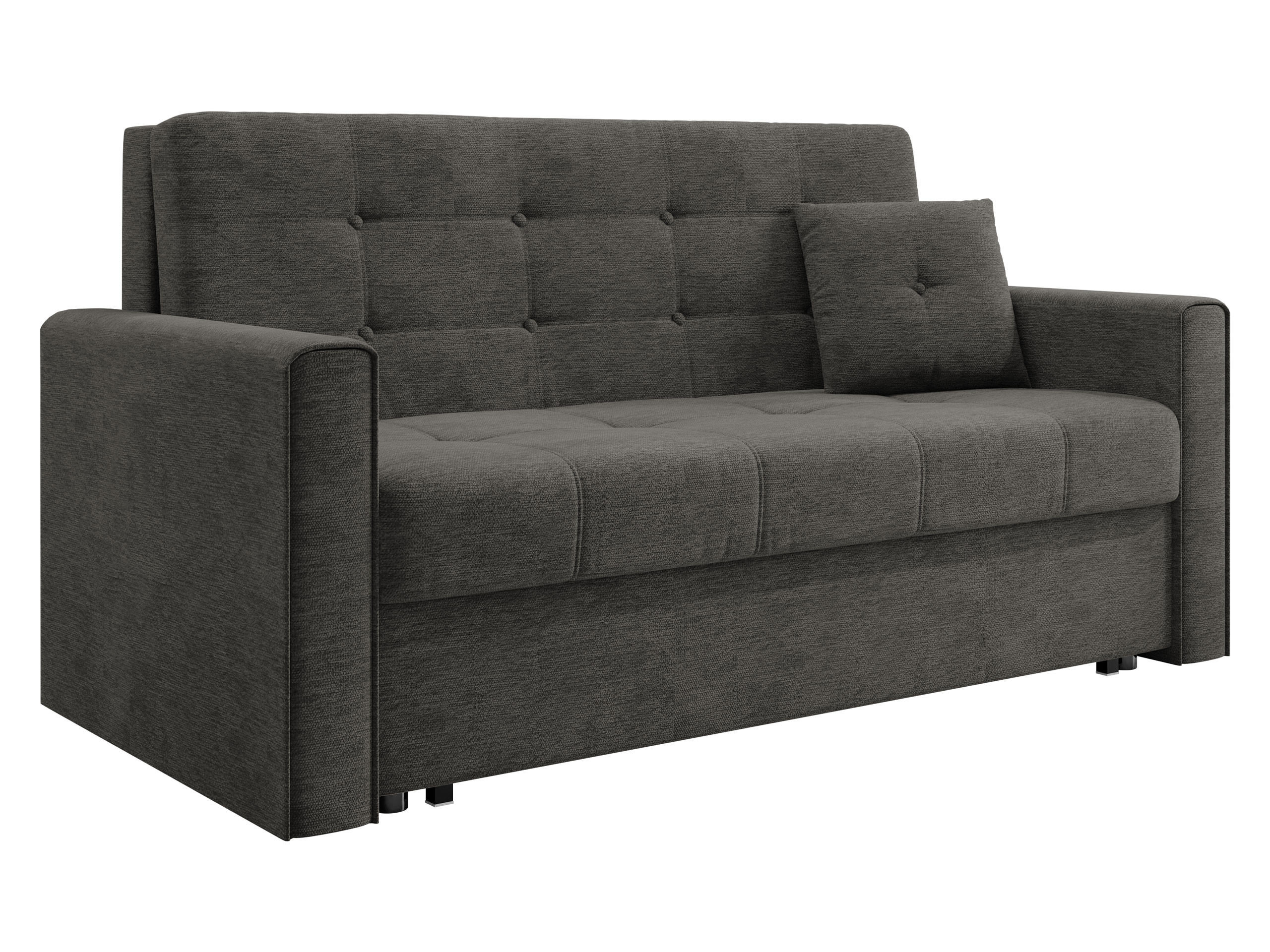 SCHLAFSOFA Viva Lux III - Hellgrau, Holz/Textil (153/85/98cm) - MIRJAN24