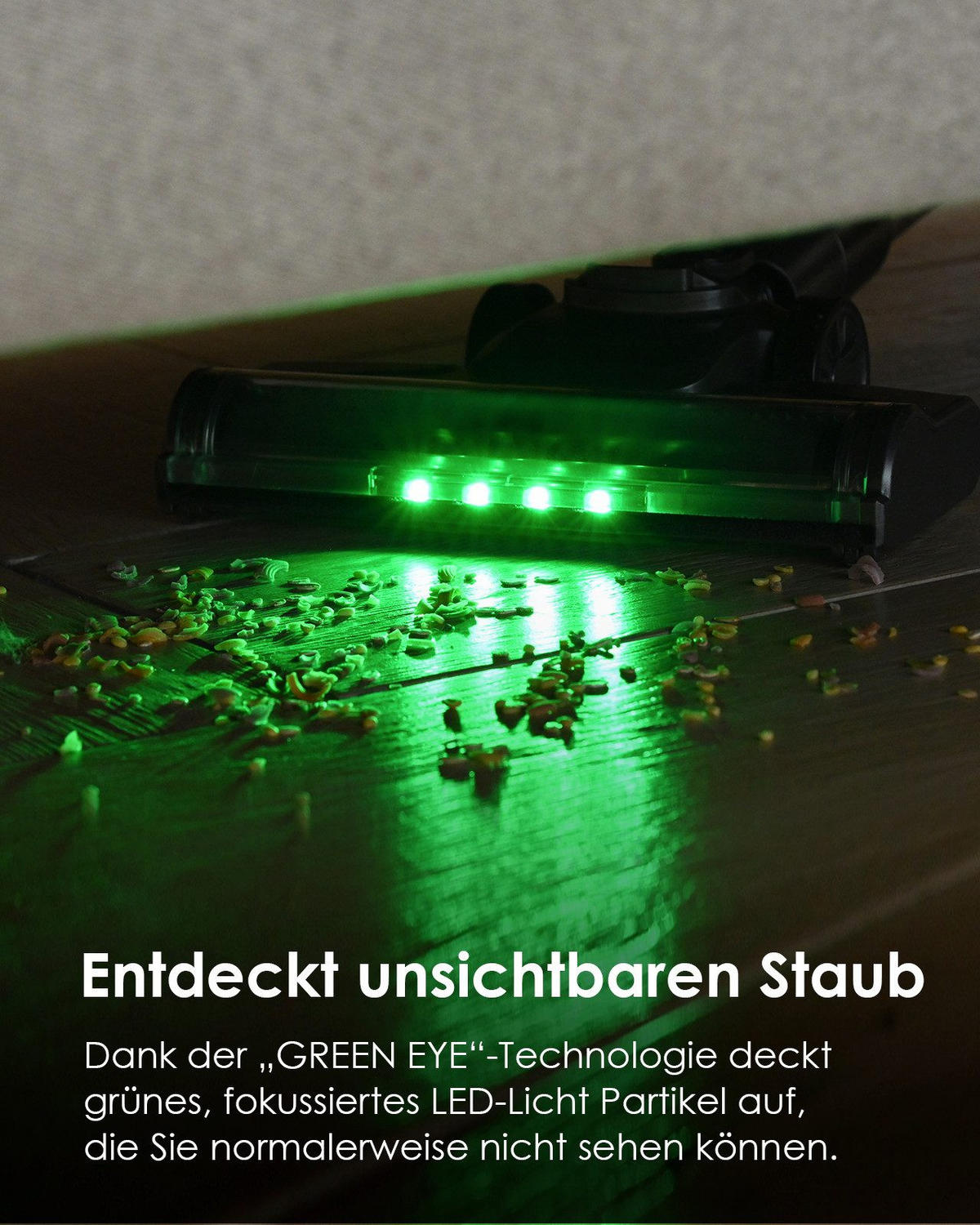 STAUBSAUGER Cyclonic 110/24/20 cm - Schwarz, Kunststoff (110/24/20cm) - ZMH