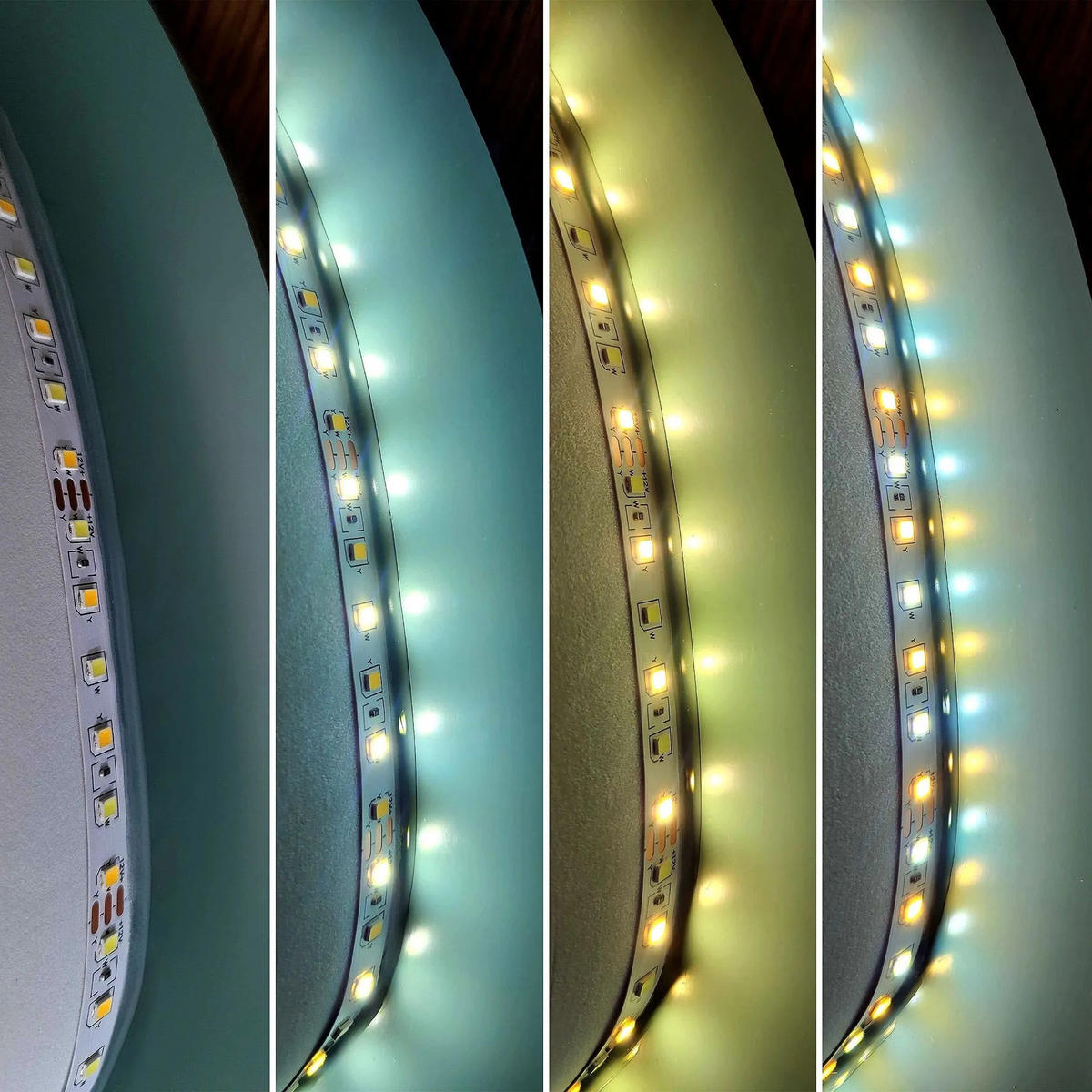 SPIEGEL Rea Led R-9045 90cm + 45cm - Transparent, Glas (90/90/2cm) - REA