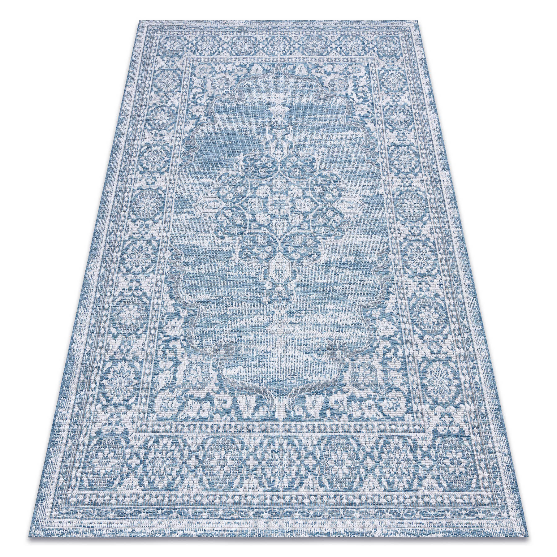 TEPPICH Loft 200/290 cm - Blau, Textil (200/290cm) - rugsX