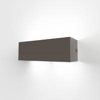 WANDLEUCHTE - Graubraun, Metall (30/10/10cm) - Lumicom