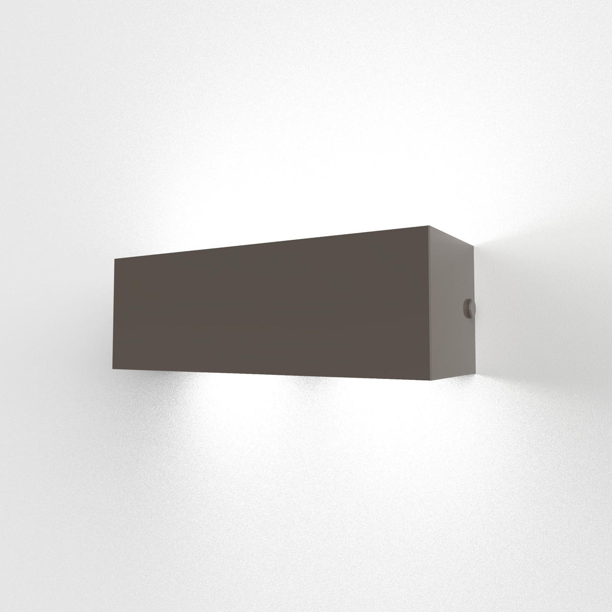 WANDLEUCHTE - Graubraun, Metall (30/10/10cm) - Lumicom