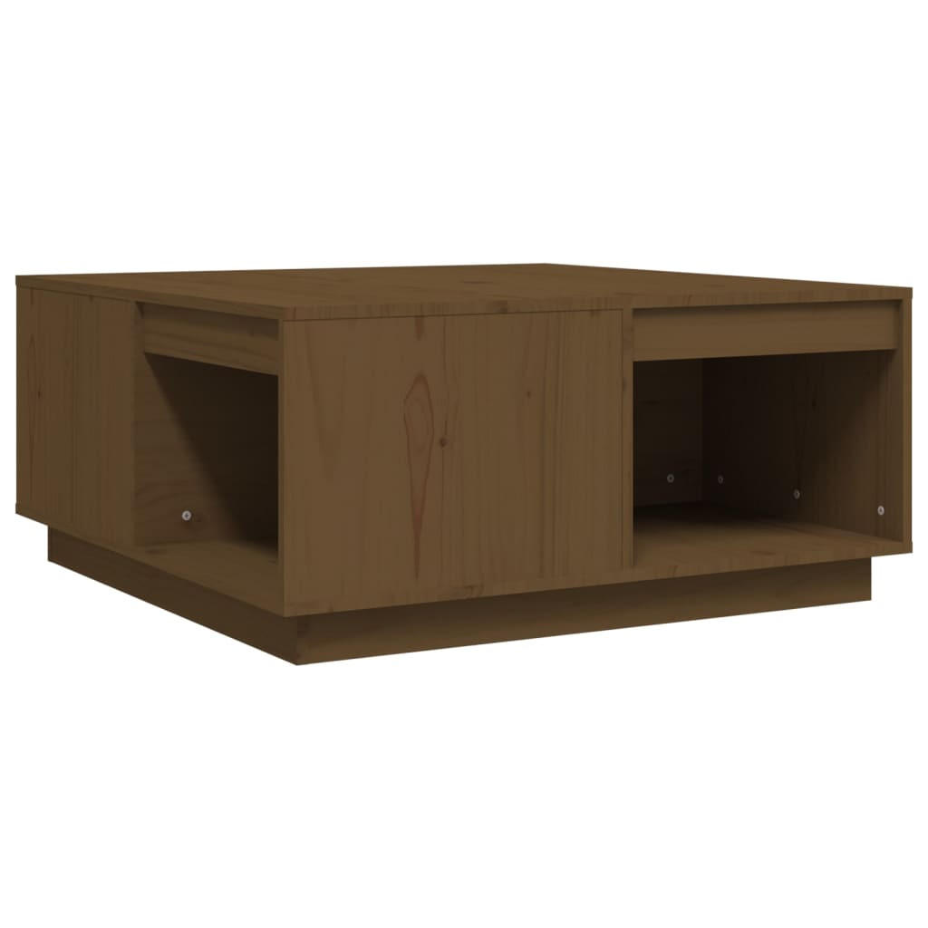 furnicato Couchtisch Braun 81x36.5x80 cm