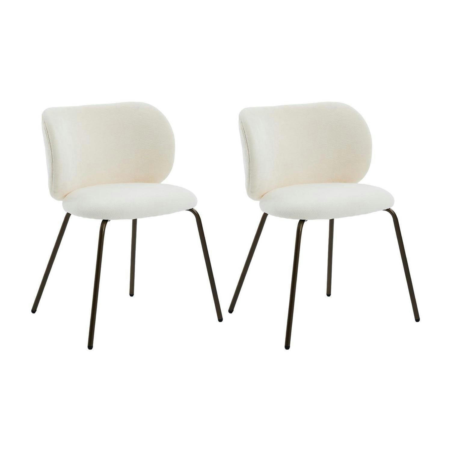 XXXLutz Esszimmerstühle Creme 52x80x46.5 cm