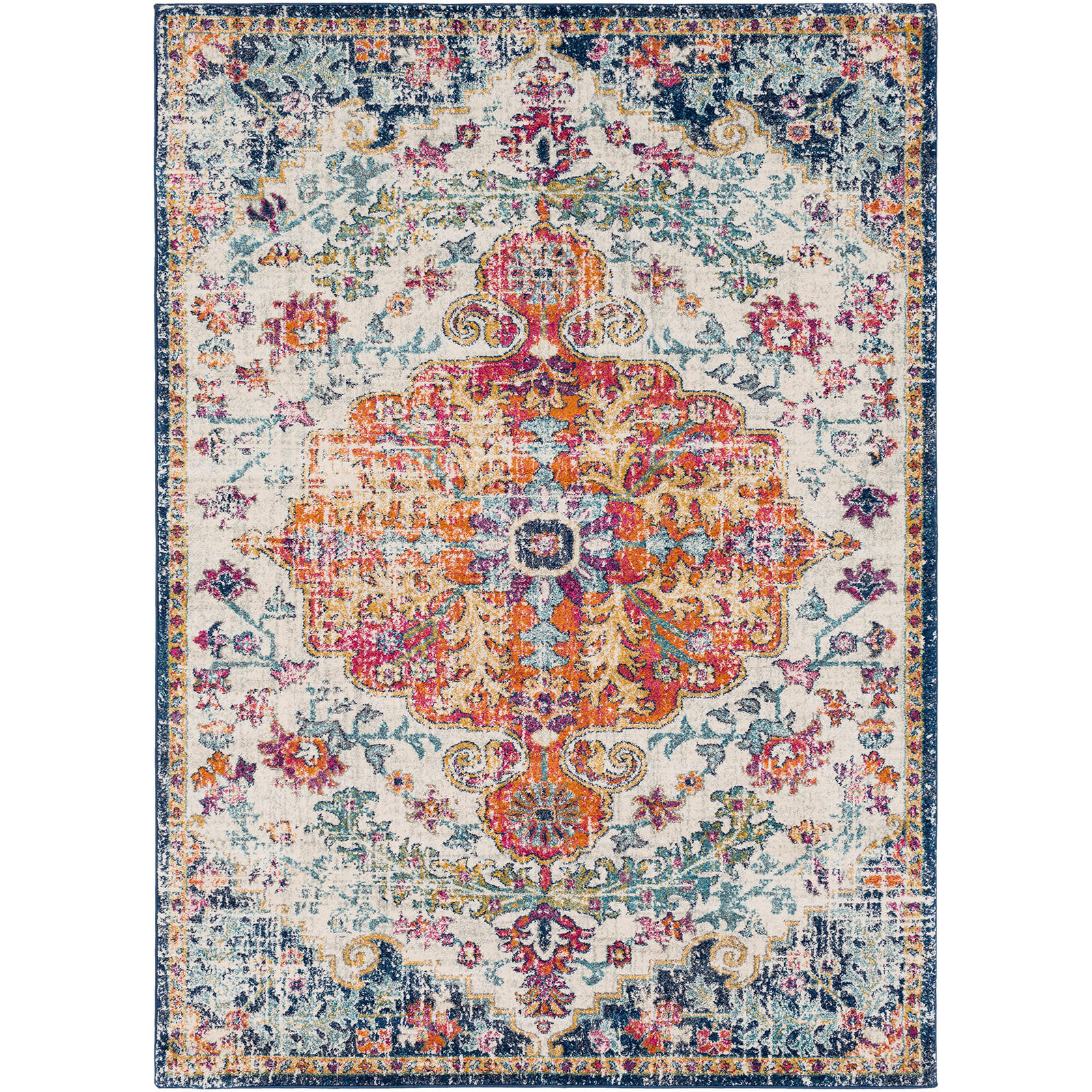 Livabliss Vintage-Teppich Dunkelorange 160x220 cm