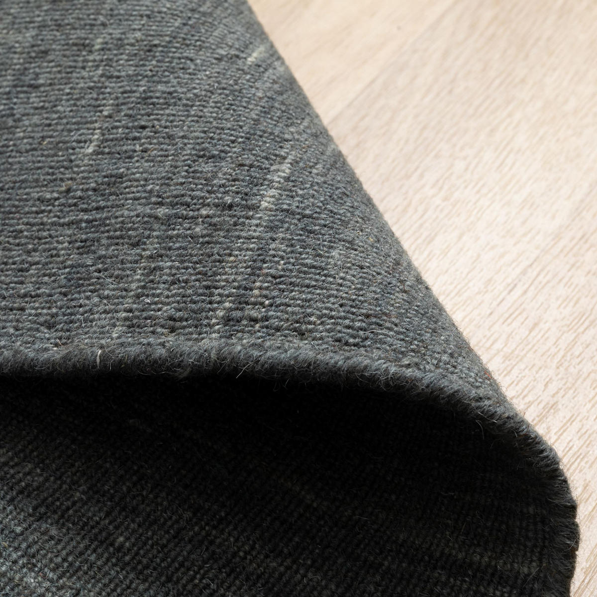HANDWEBTEPPICH 60/120 cm Delhi - Grau, Naturmaterialien (60/120cm) - Steffensmeier