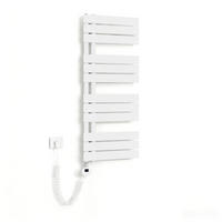 HANDTUCHHEIZKÖRPER 104,1/40 cm weiß elektrisch 400 W mit WLAN-Thermostat - Weiß, Metall (40/104/5.9cm) - S'AFIELINA