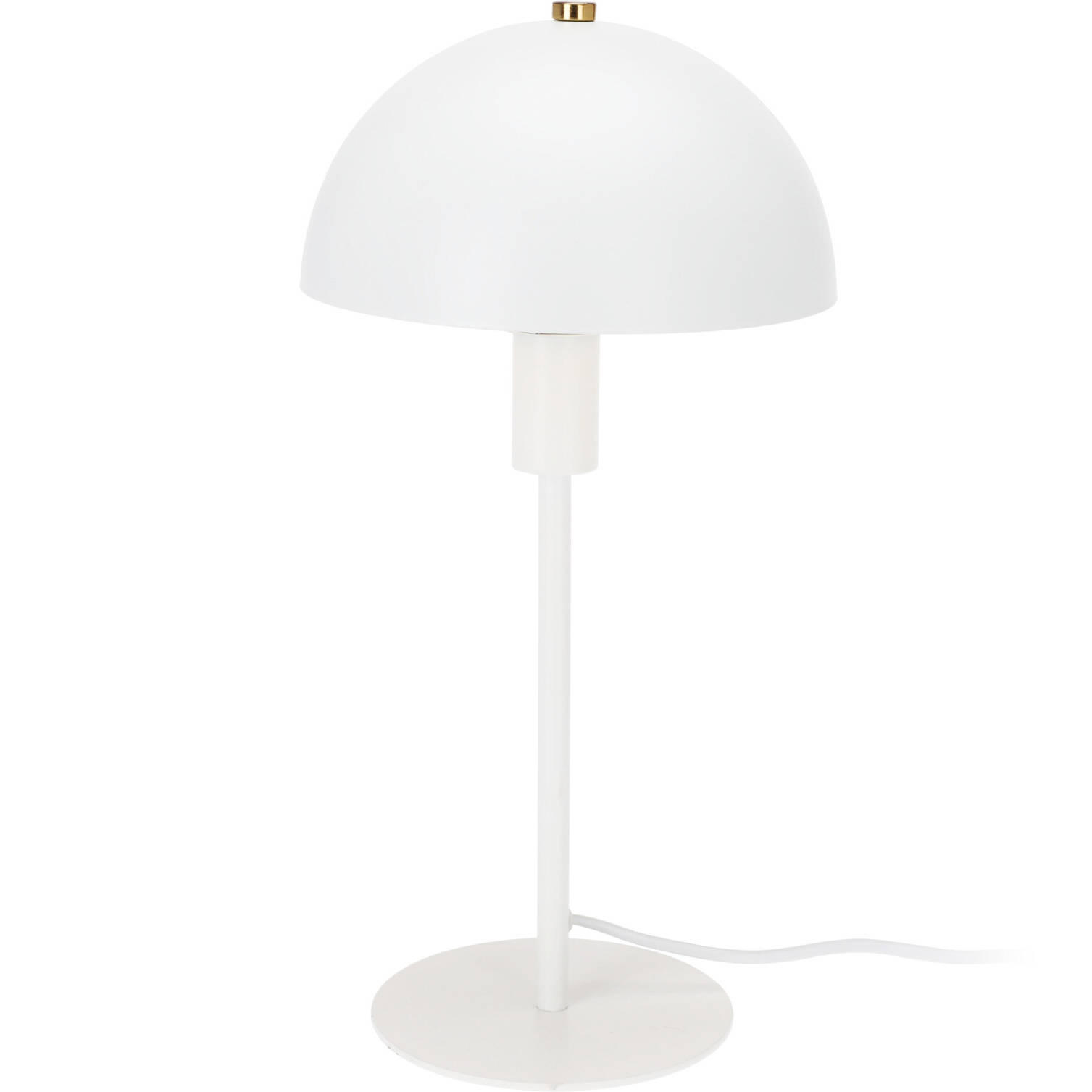 Home Styling Collection Tischlampe Weiß 18x36x18 cm