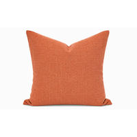 KISSENBEZUG Leinenoptik 60/60 cm Terracotta - Terracotta, Textil (60/60cm) - TiborTex