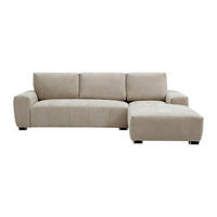 SOFA ohne Schlafmöglichkeit - 5 Personen - Stoff - Beige - - Beige, Textil (268/85/174cm) - Vente-Unique