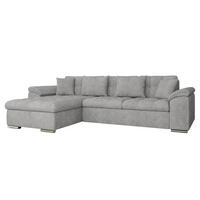 ECKSOFA Diana, Seite: Links - Greige, Holz/Textil (280/160cm) - MIRJAN24