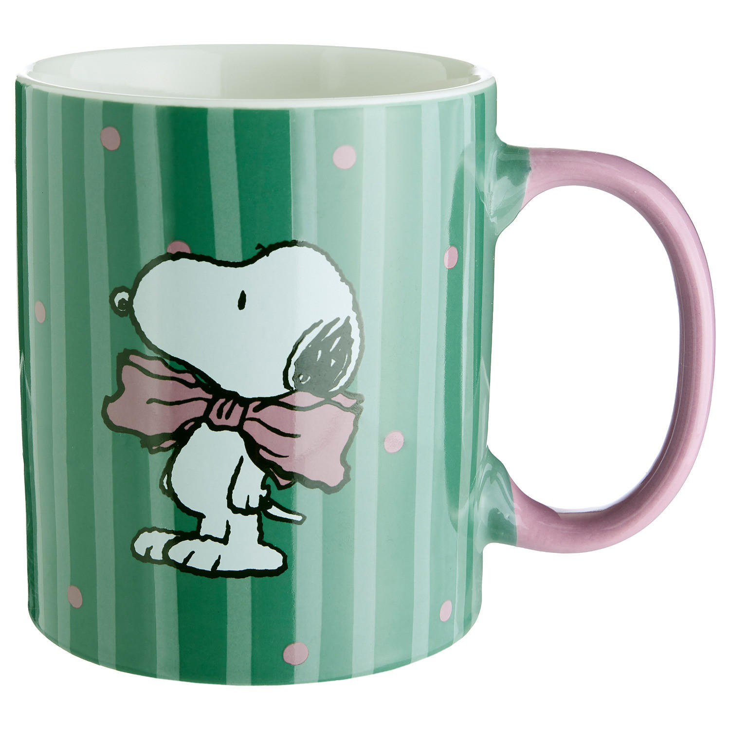 TASSE Peanuts 380 ml - Grün, Keramik (0.38L) - Butlers