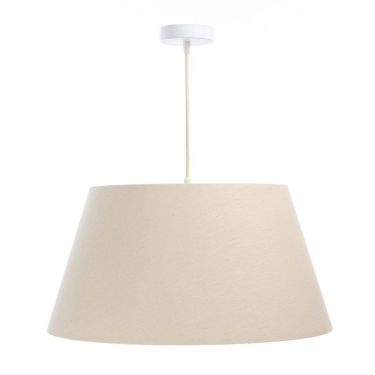 HÄNGELEUCHTE Beige 50/25 cm - Beige, Kunststoff (50/1/25cm) - ONZENO