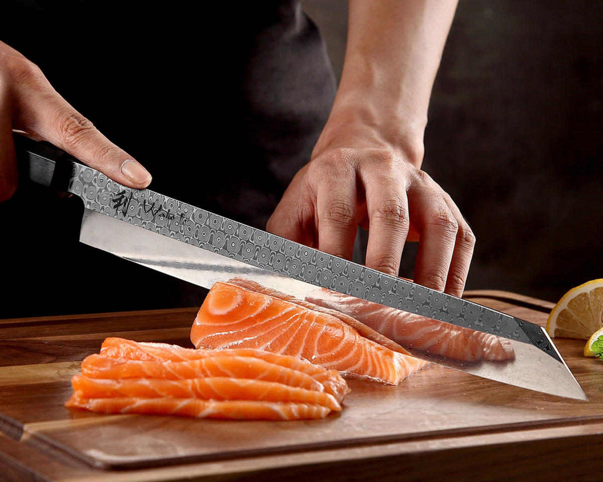 KIRITSUKEMESSER 28 cm - Braun, Holz/Metall (43cm) - Wakoli