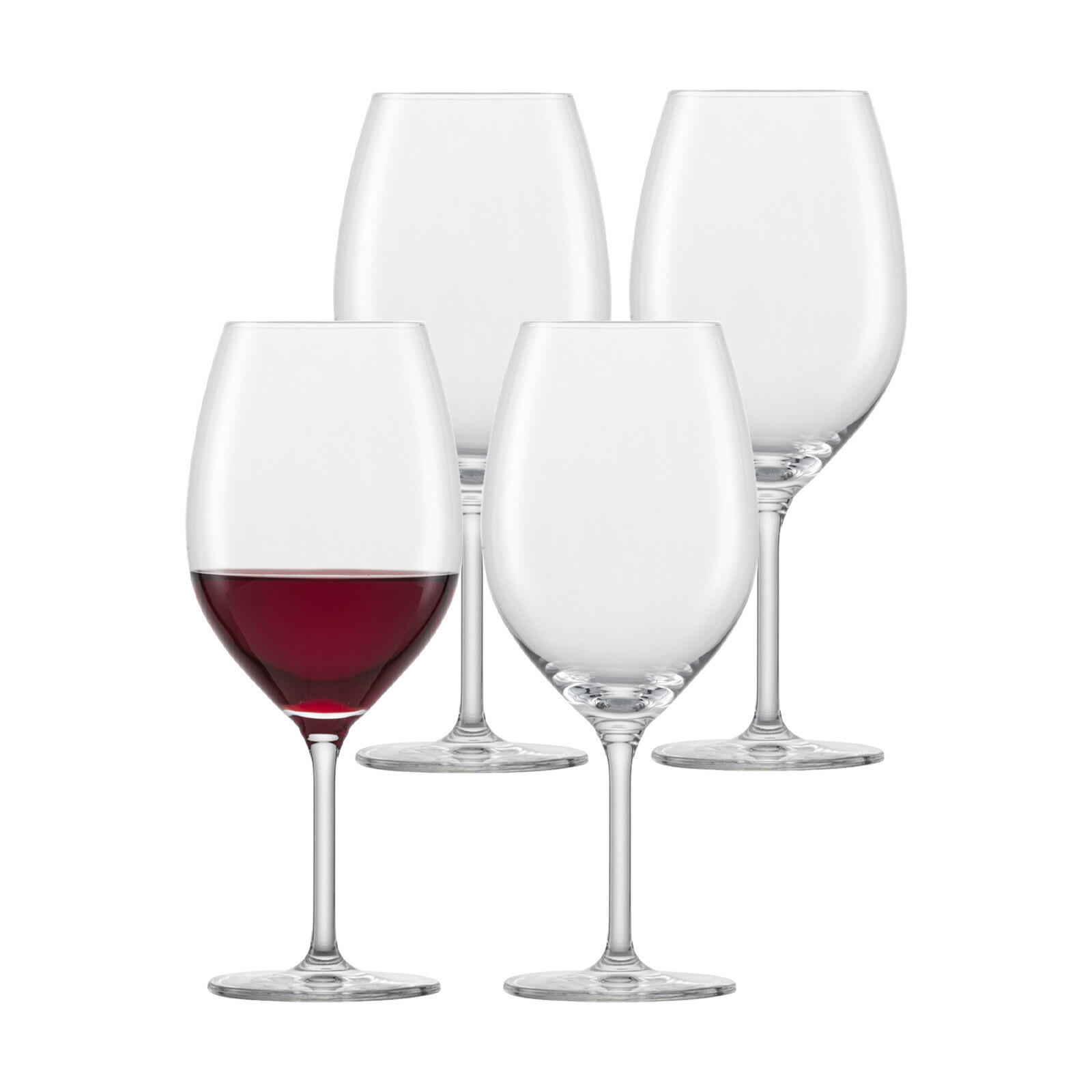 BORDEAUX ROTWEINGLAS For you transparent 600 ml 4er Set - Transparent, Glas (0.6L) - Schott Zwiesel