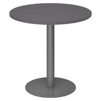 PAUSENTISCH klein STF 80/80/74,5 cm in Graphitfarben/Graphitfarben - Graphitfarben, Holzwerkstoff (80/80/74.5cm) - bümö