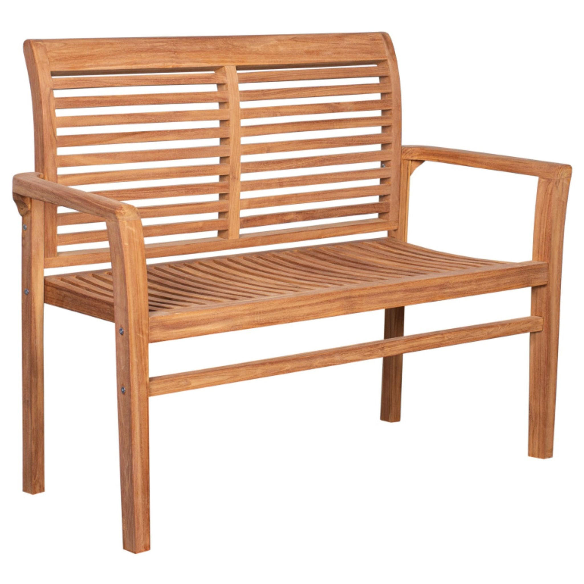 GARTENBANK Derby stapelbar - Naturfarben, Holz (120/89/48cm) - Mr. Deko