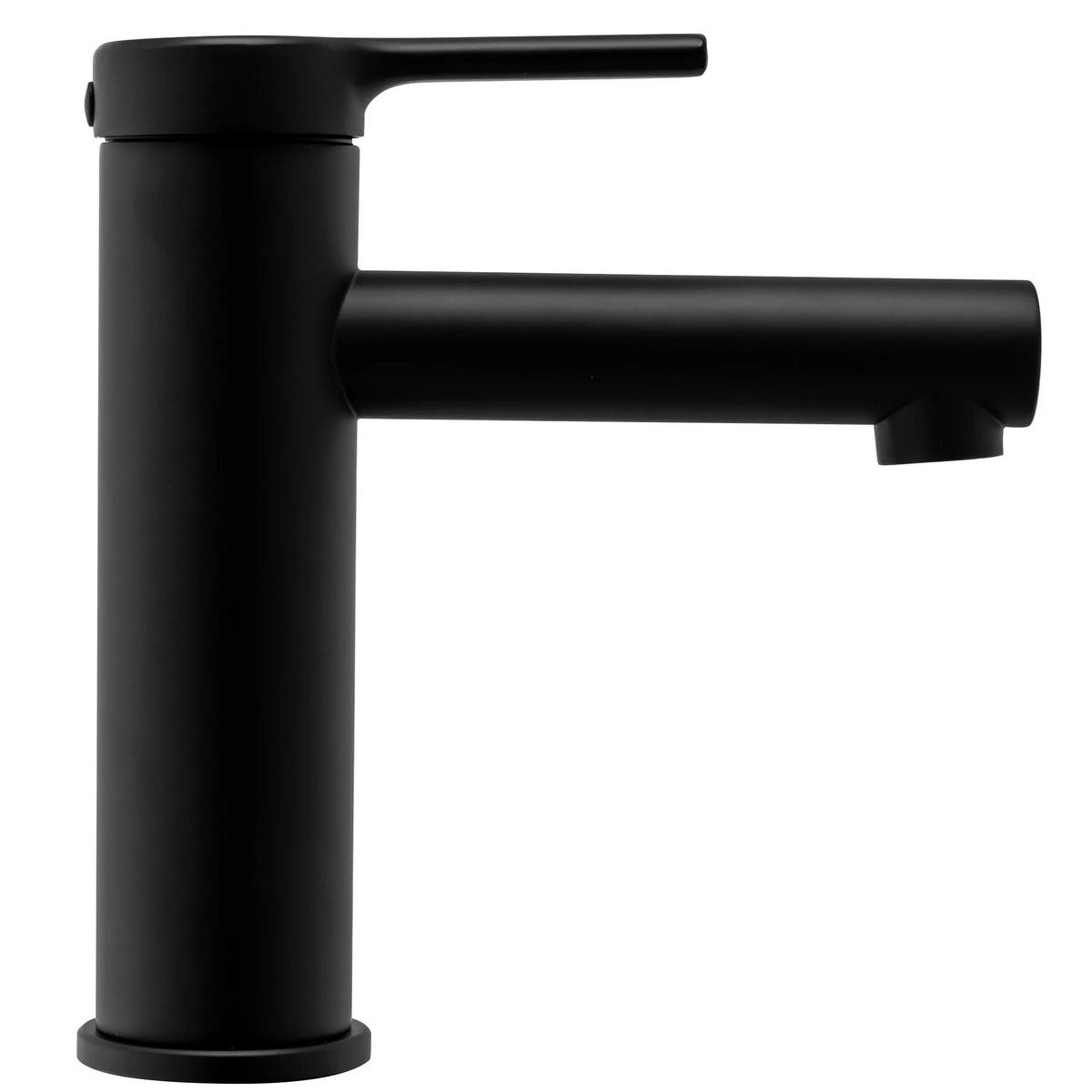 WASCHBECKENARMATUR Rea Pixel Black Low - Schwarz, Metall (5/16.5/15cm) - REA