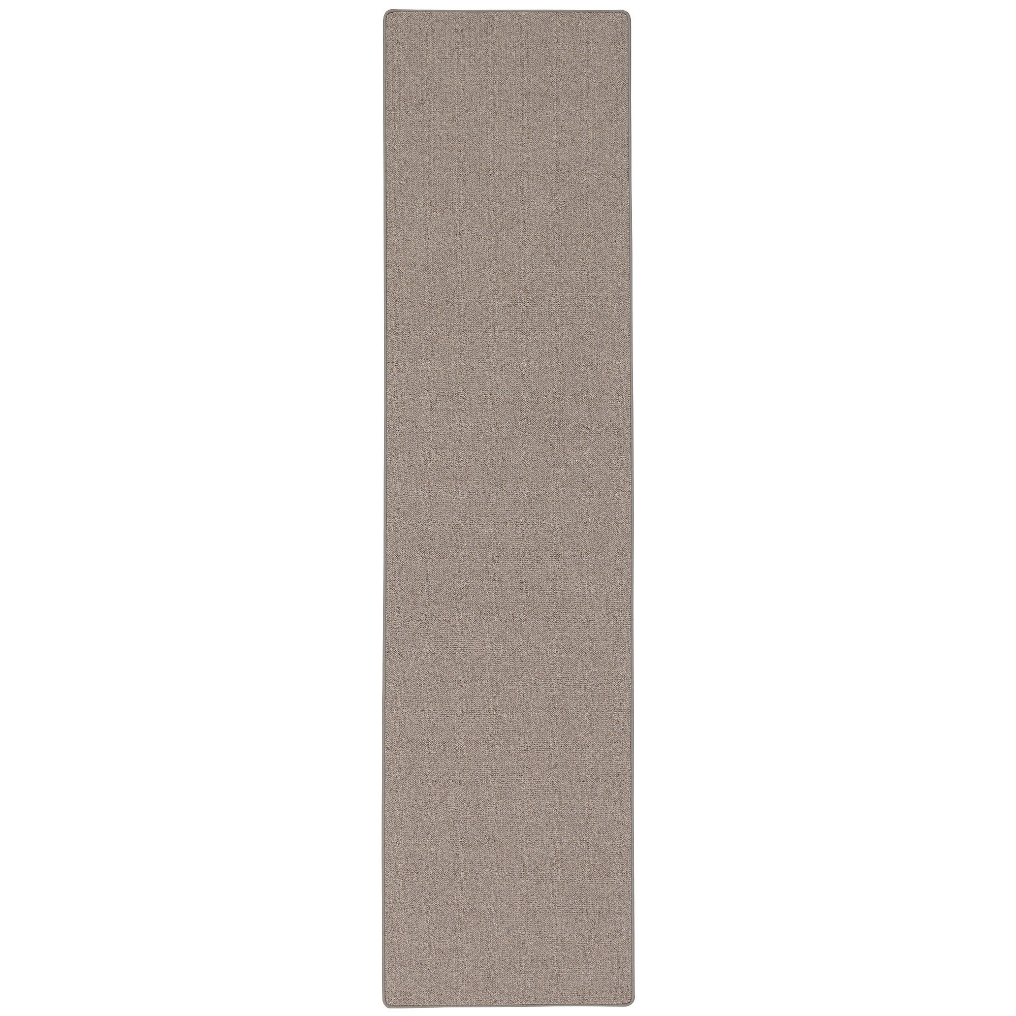 NATUR TEPPICH LÄUFER WOLLE BERBER - Anthrazit, Textil (80/200cm) - Snapstyle
