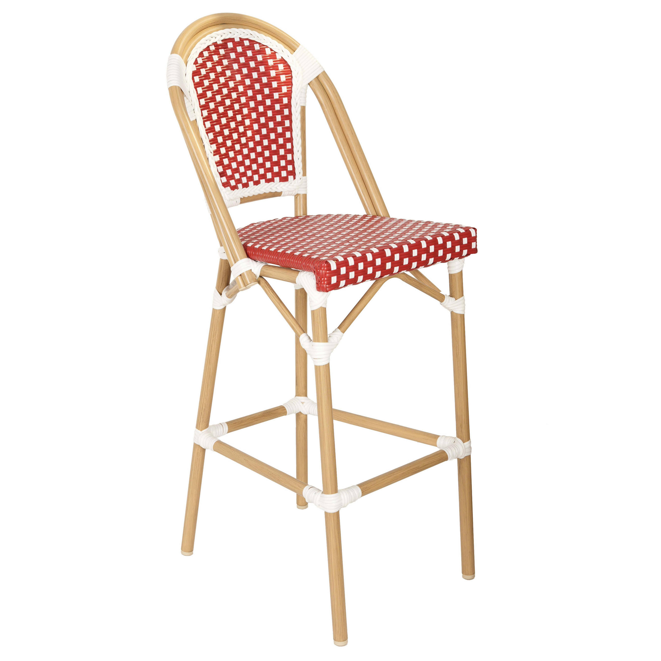 Oviala Gartenstuhl, Rot 48x117x55 cm