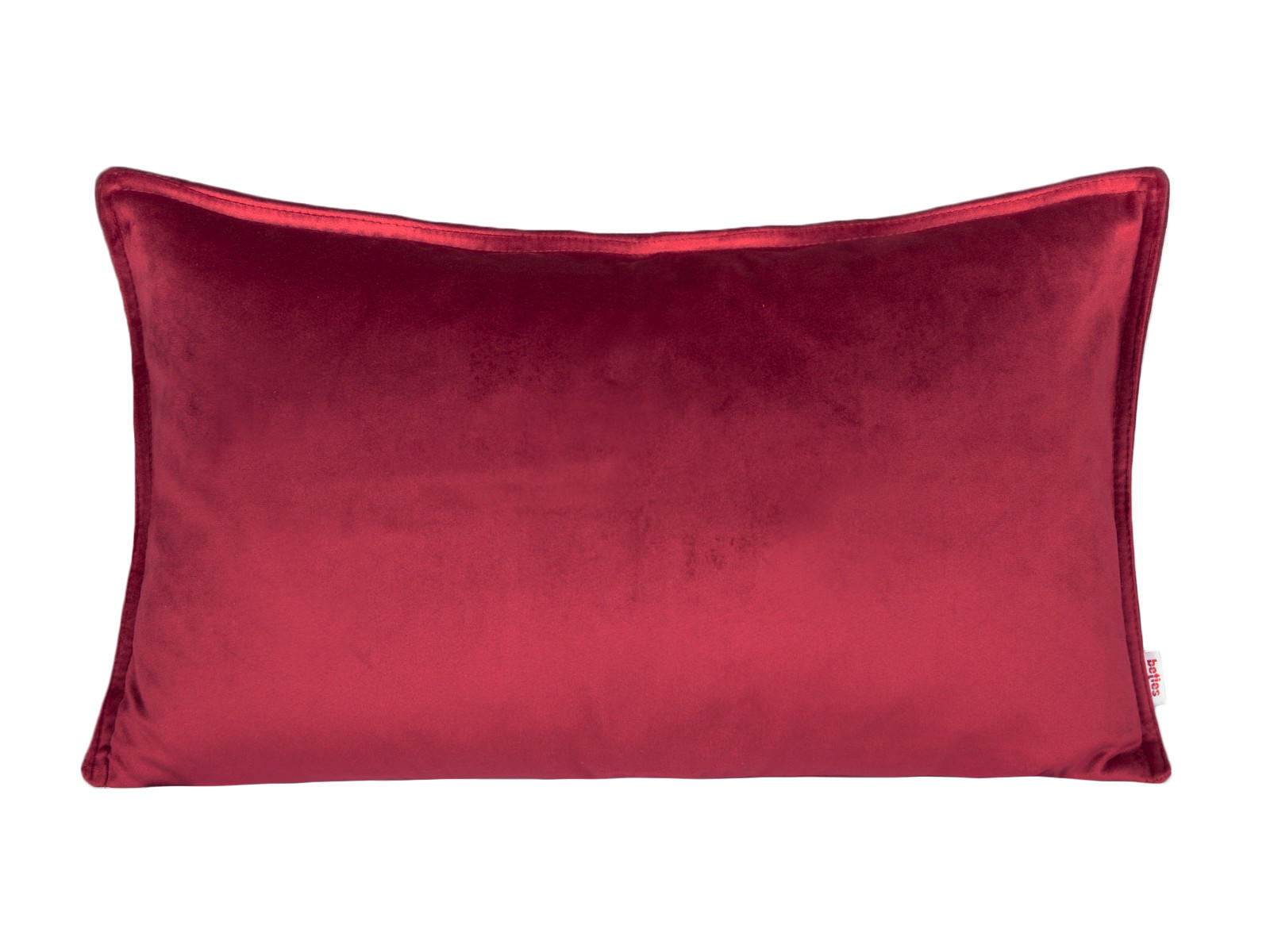 KISSENHÜLLE Samt&Sonders karmin-rot 50/30 cm - Rot, Textil (30/50cm) - beties Heimtextil