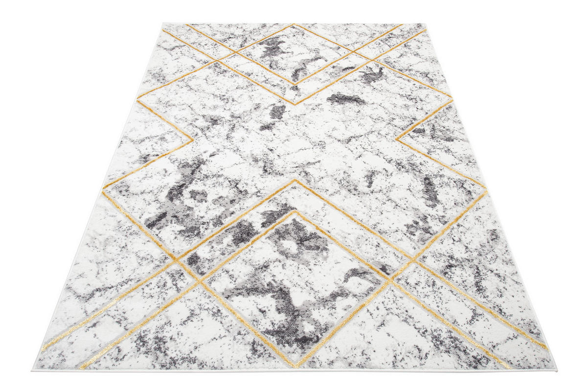 TEPPICH SHINE Creme 80/150 cm - Creme, Textil (80/150cm) - Tapiso