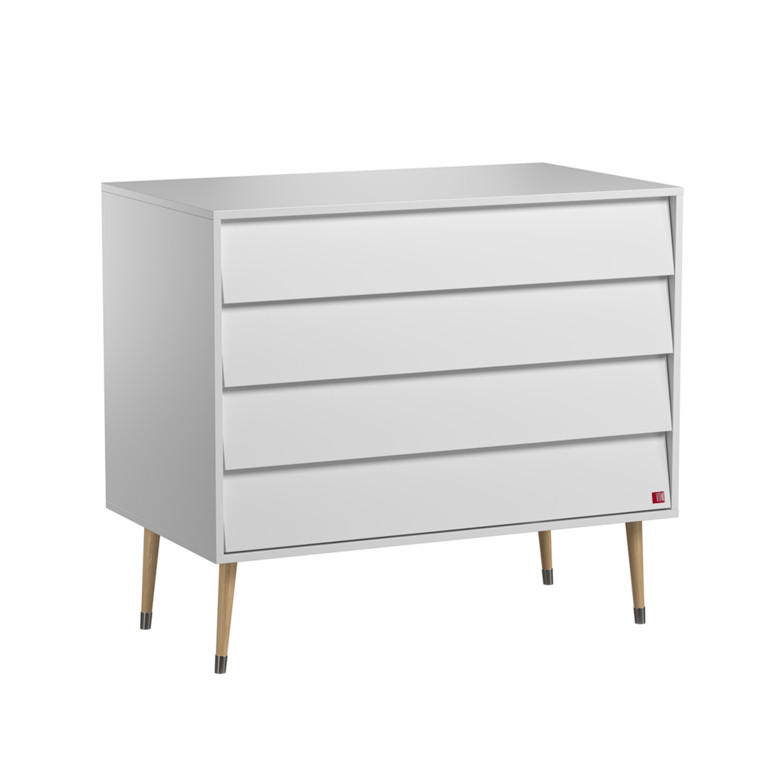 KINDERKOMMODE weiß - Weiß, Holzwerkstoff (100/90/55cm) - Petits-meubles