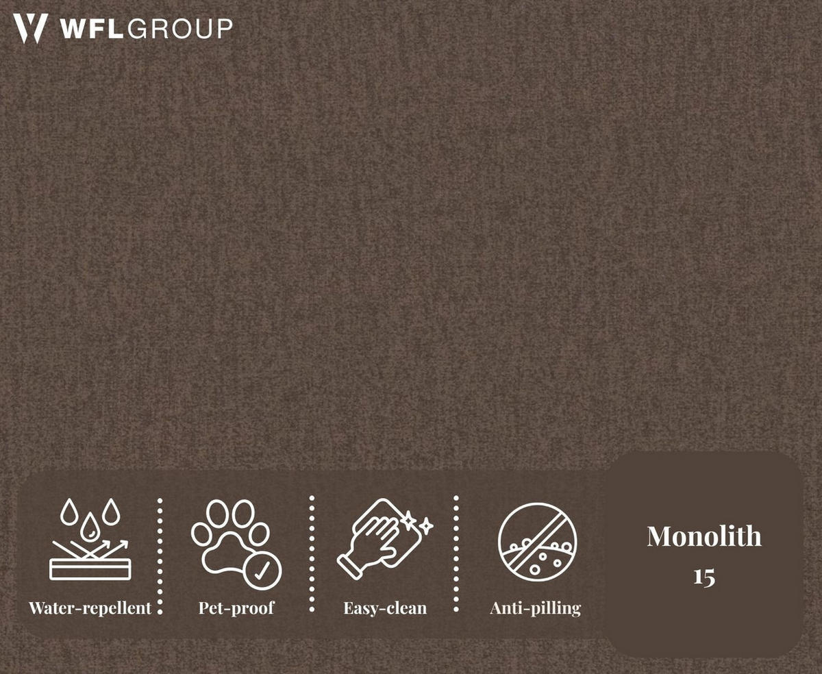 ECKSOFA Iris mit Schlaffunktion und Bettkasten, links oder rechts montierbar – Braun Samt 280/184/85 cm - Schwarz/Braun, Kunststoff/Textil (280/184cm) - WFL GROUP