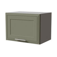 KLAPPHÄNGESCHRANK Salo W4B/50 Grau / Reed Green Matt 50 / 32,5 / 36cm - Grau/Grün, Holz/Holzwerkstoff (50/36/32.5cm) - Feldmann-Wohnen
