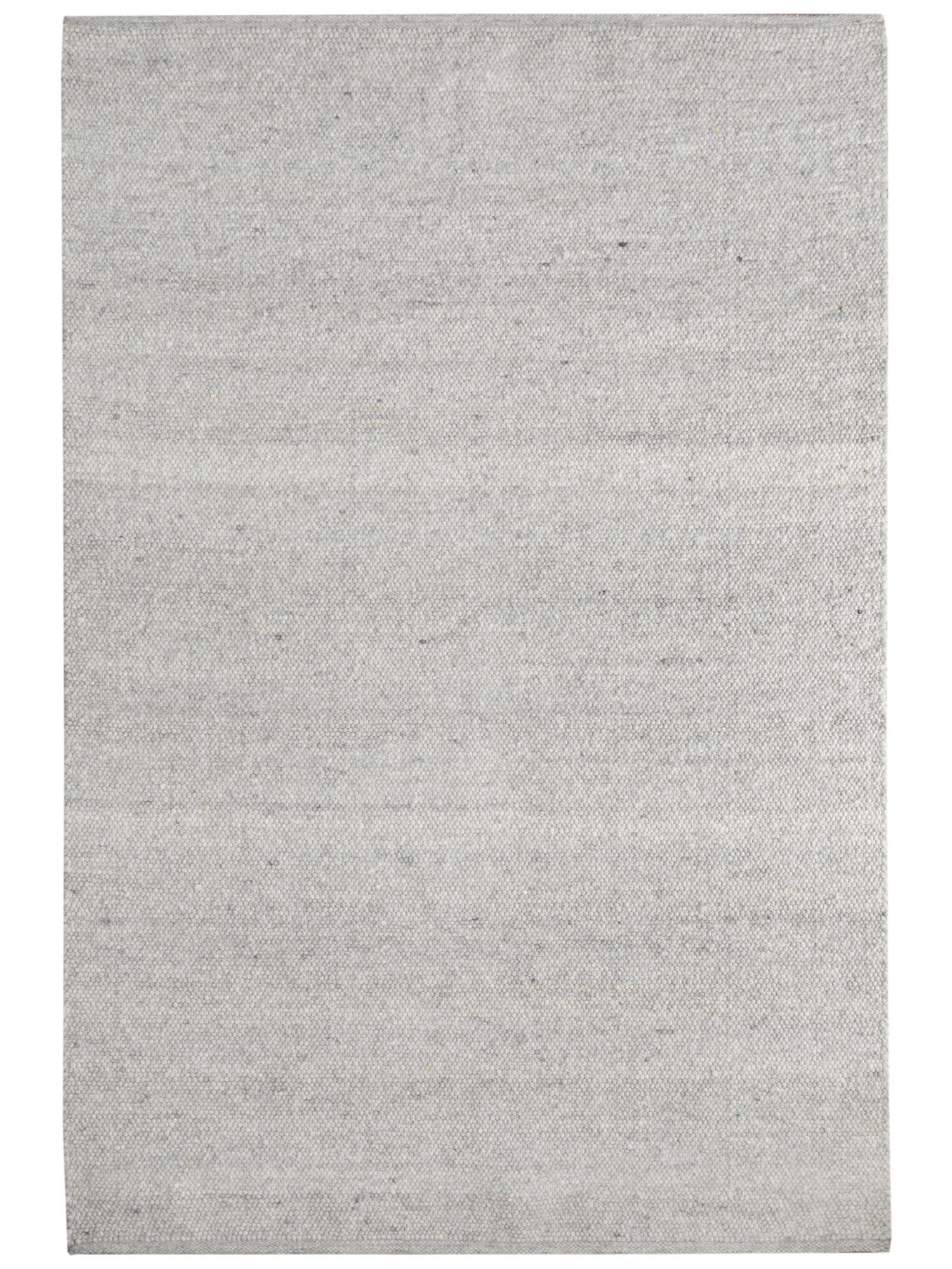 Steffensmeier Handwebeteppich Grau 240x340 cm