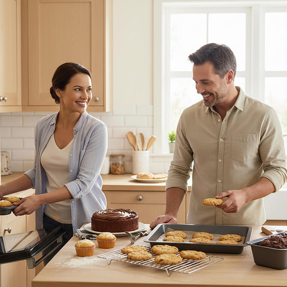 4-DIELNA sada - antracitová, kov - Relaxdays