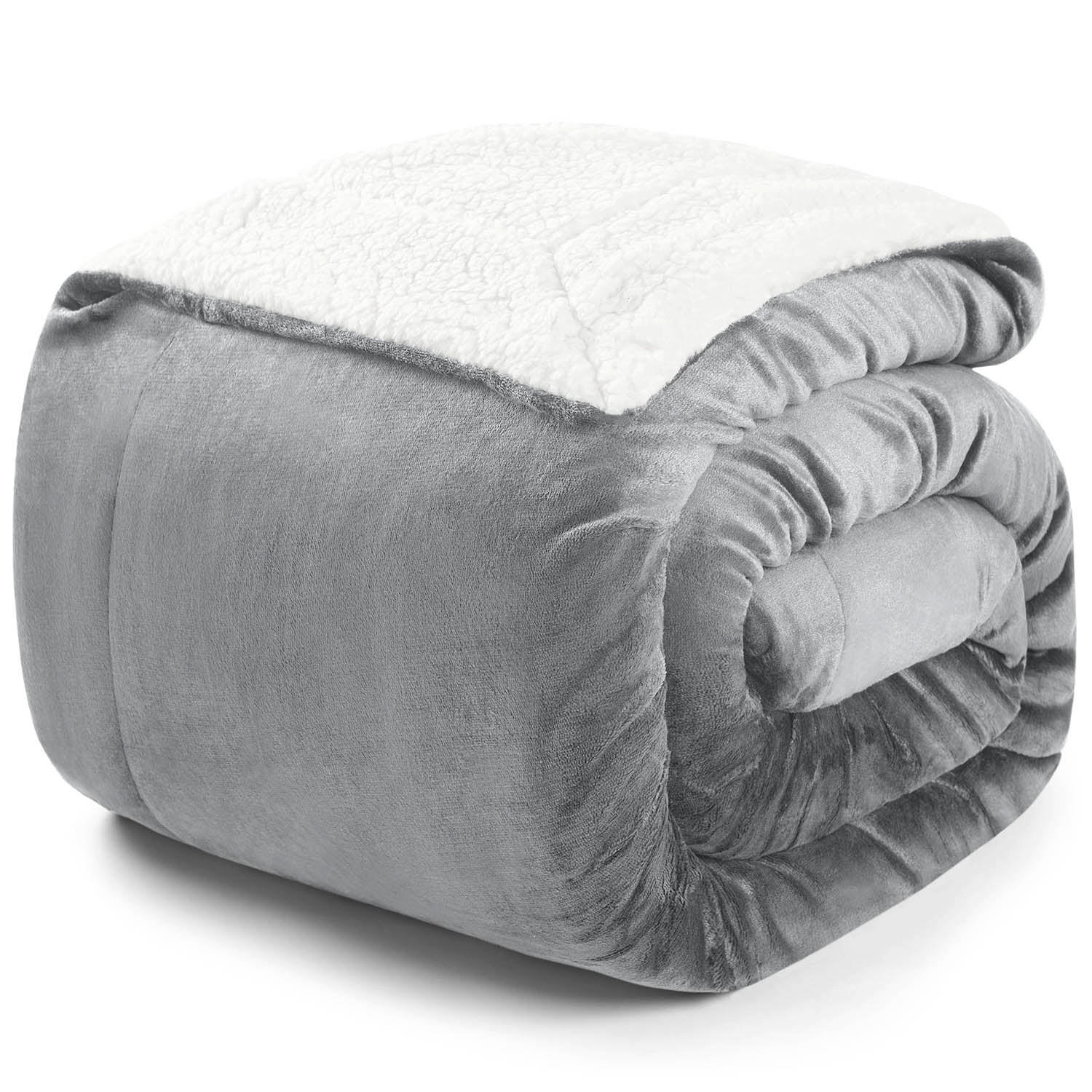 Blumtal Kuscheldecke Grau 150x130 cm
