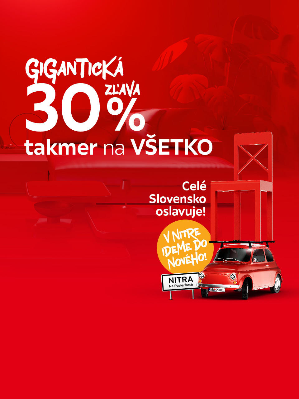 Gigantická zľava 30 %