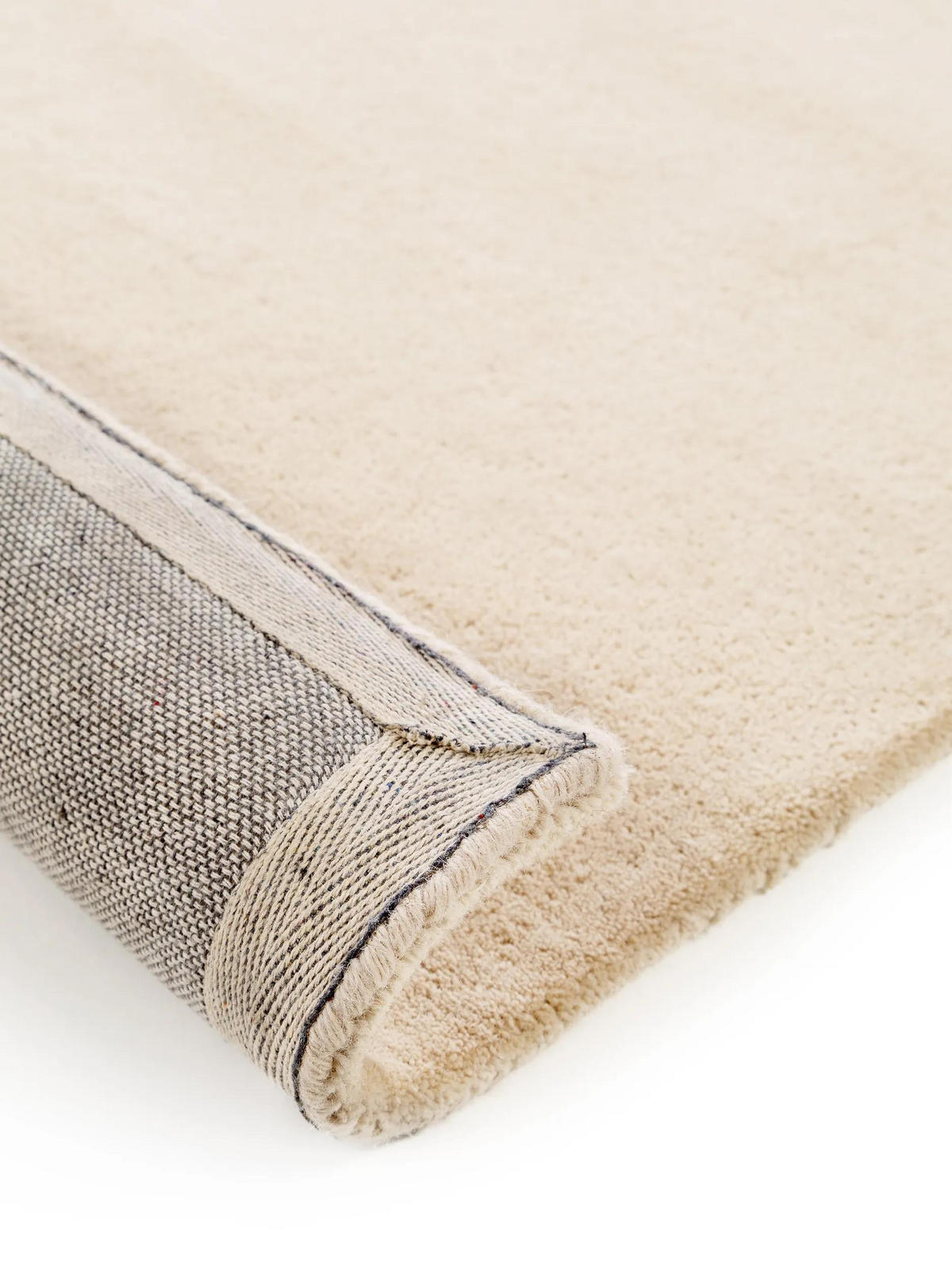 WOLLTEPPICH Bent Cream 250x350 cm - Creme, Textil (250/350cm) - benuta Nest