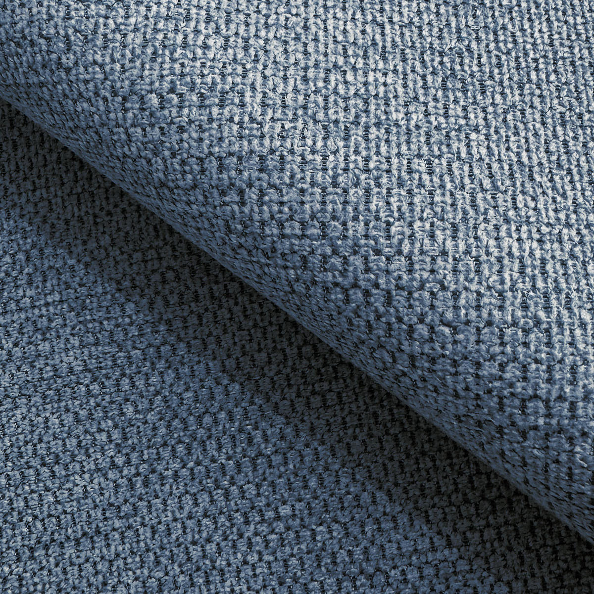 BOXBETT INAO 180x200 mit Matratze H3, Bonell und Topper ARAGON 74 - Dunkelblau, Textil (180/200cm) - Bedante