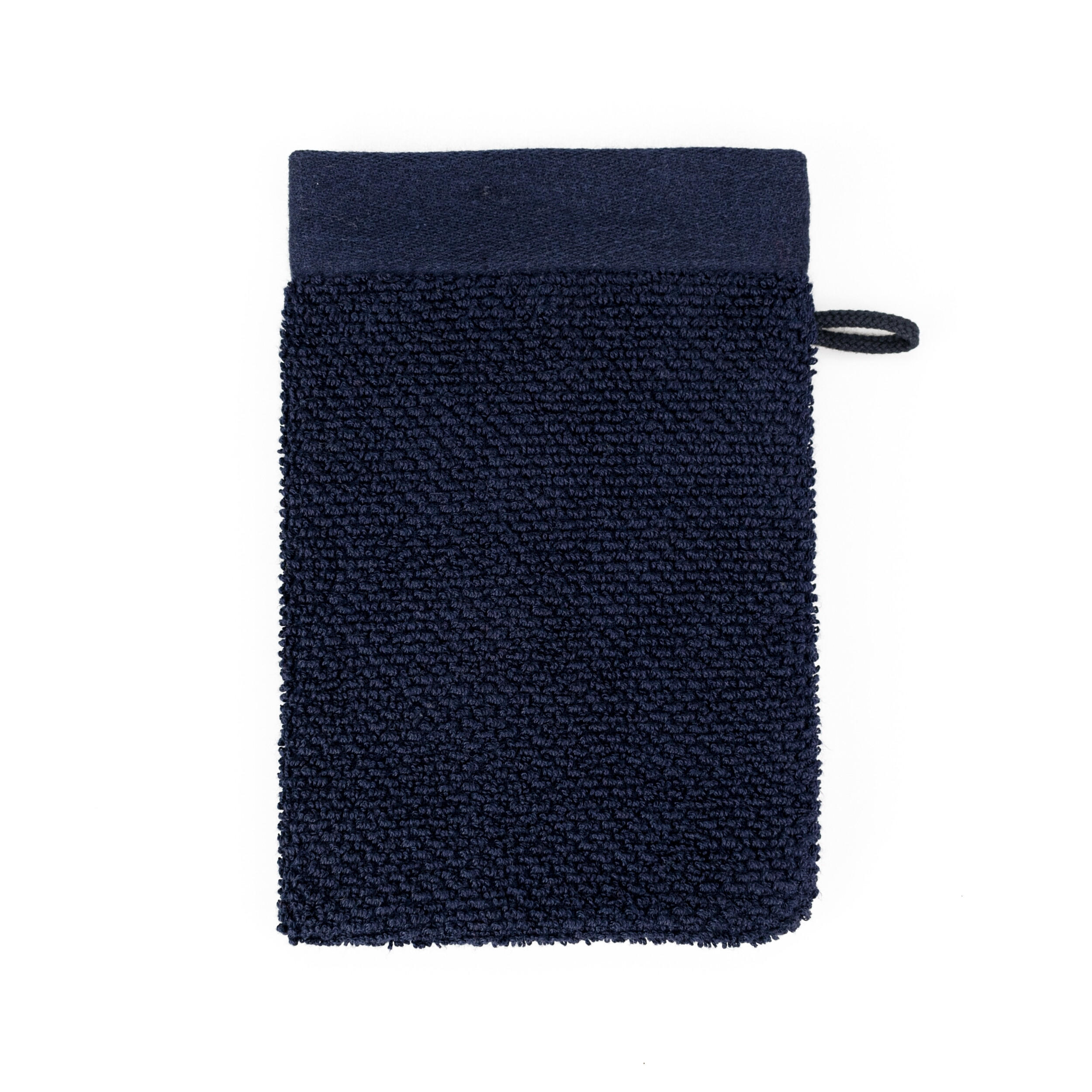 Möve Waschhandschuh Dunkelblau 20x15 cm