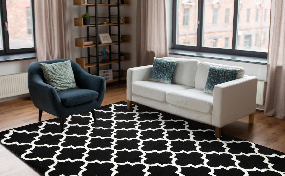 TEPPICH MORAD 200/300 cm - Schwarz, Textil (200/300cm) - rugsX