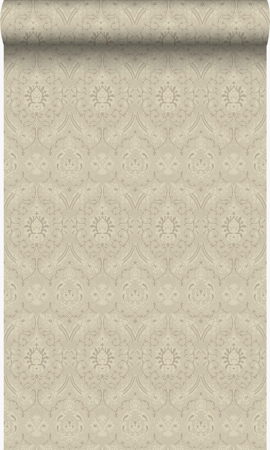 TAPETE Ornamente 53 cm x 10.05 m - Gelb, Papier (53/1000cm) - Origin Wallcoverings