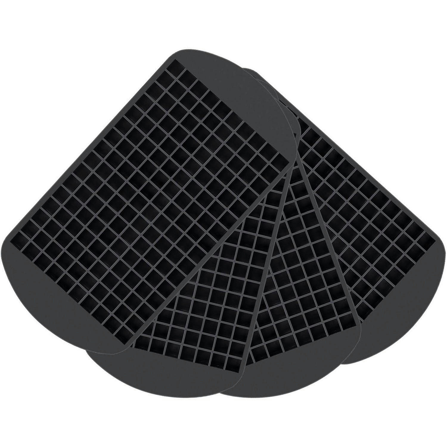 XXXLutz Eiswürfelform Schwarz 12x1x24 cm