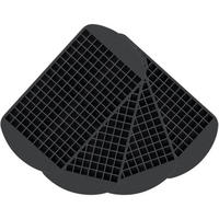 EISWÜRFELFORM Silikon 160 Eiswürfel Schwarz - Schwarz, Kunststoff (12/1/24cm)
