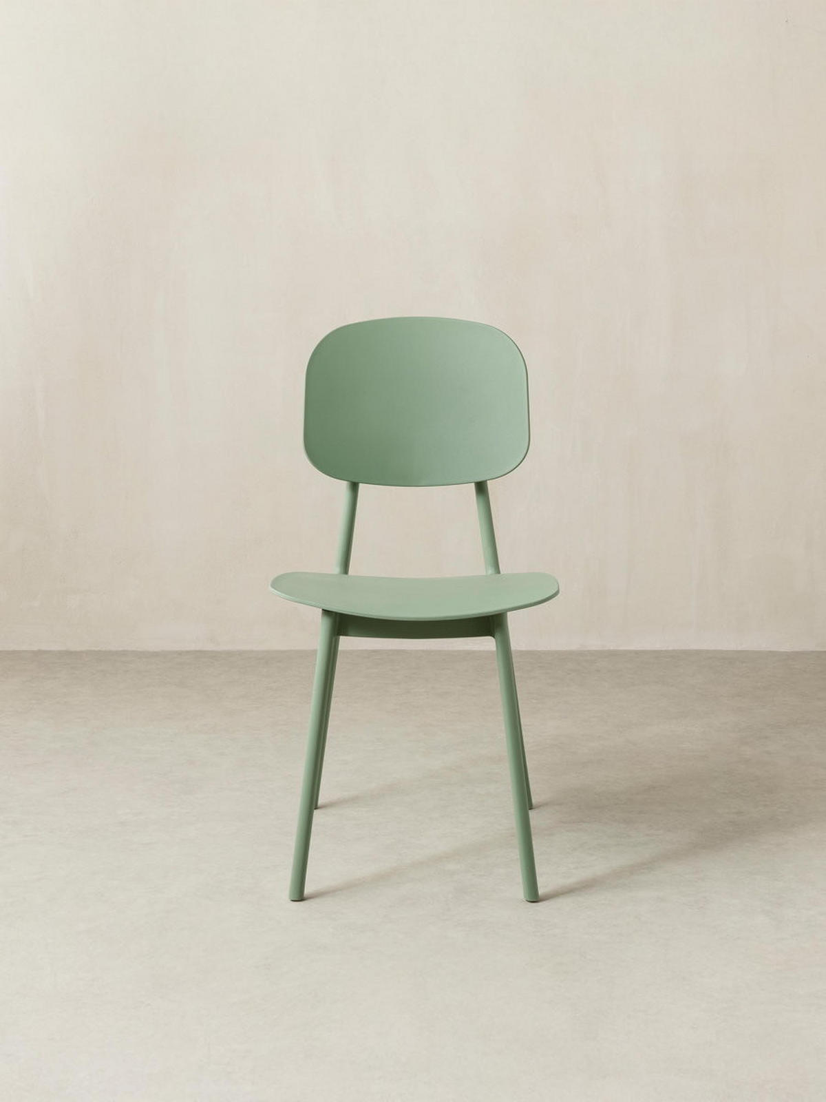 STUHL Helm Grün 43 cm x 82.5 cm - Grün, Kunststoff (43/82/51cm) - Kenay Home