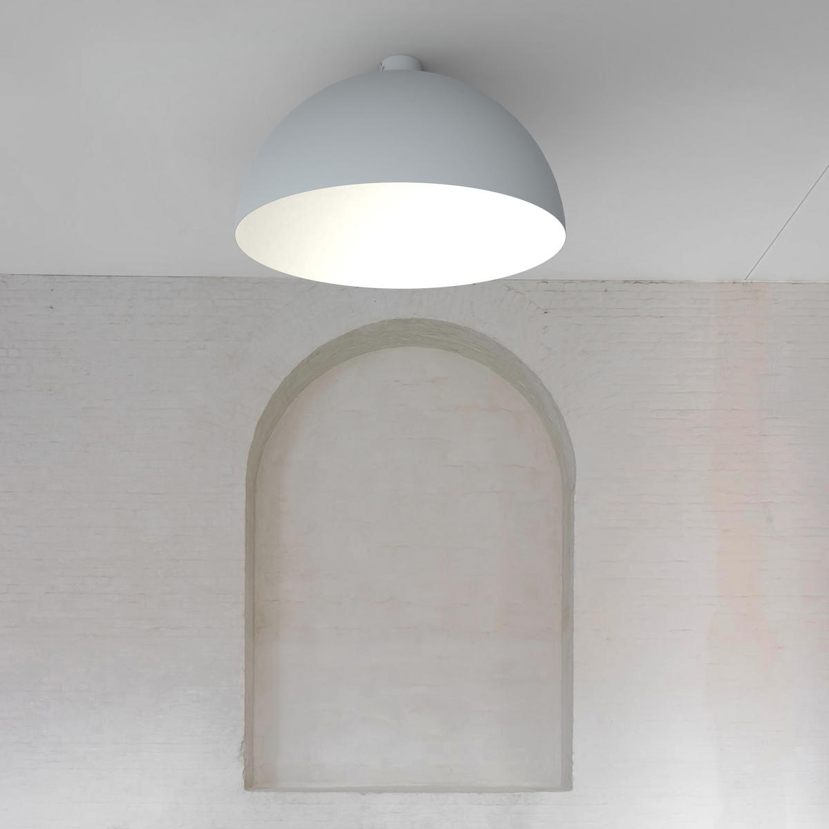 DECKENLEUCHTE - Weiß, Metall (60/60/30cm) - Lumicom