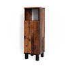 MIDISCHRANK Fynn Eiche rustikal 30 x 95 cm - Wildeiche, Holzwerkstoff (30/95/30cm) - Vicco